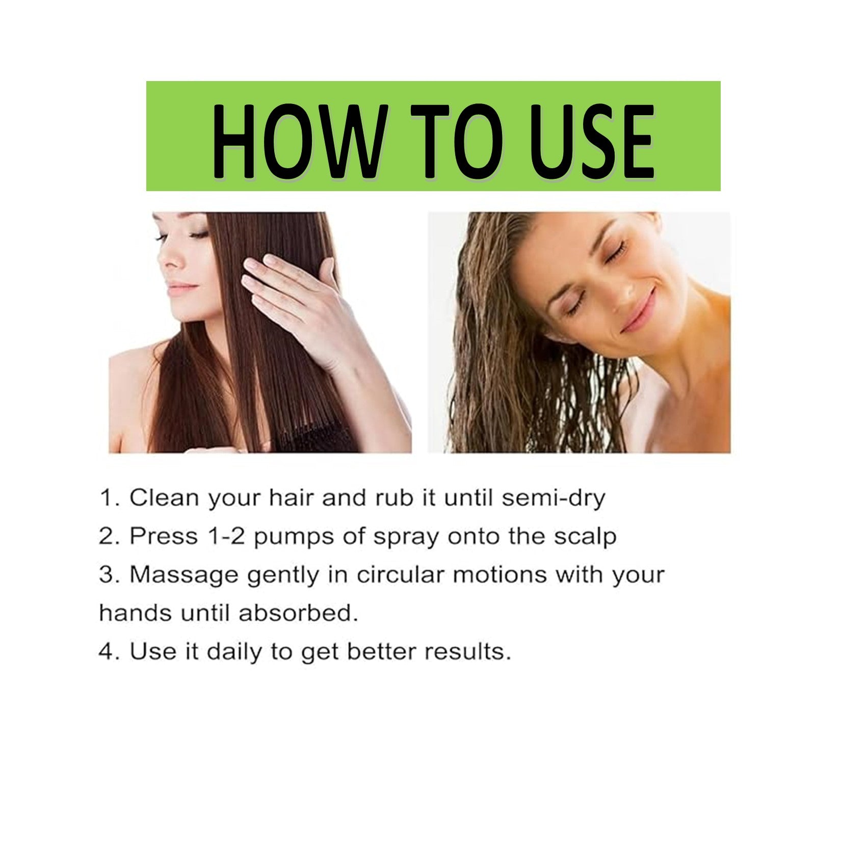 LeDoche Hair Growth Sprayer - for Thicker Longer & Stronger Hair