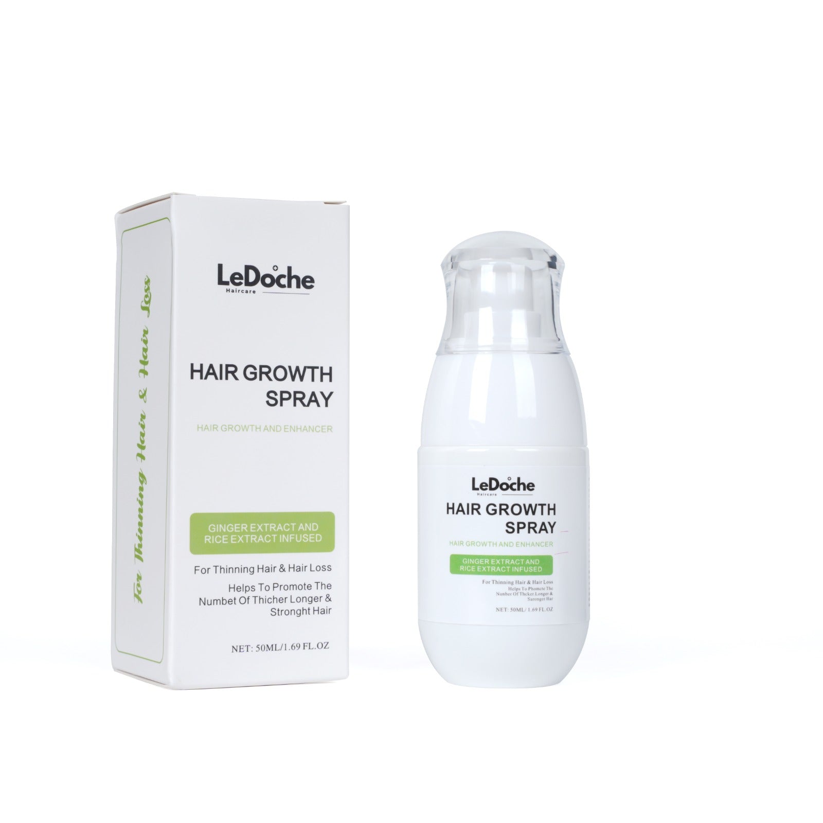 LeDoche Hair Growth Sprayer - for Thicker Longer & Stronger Hair