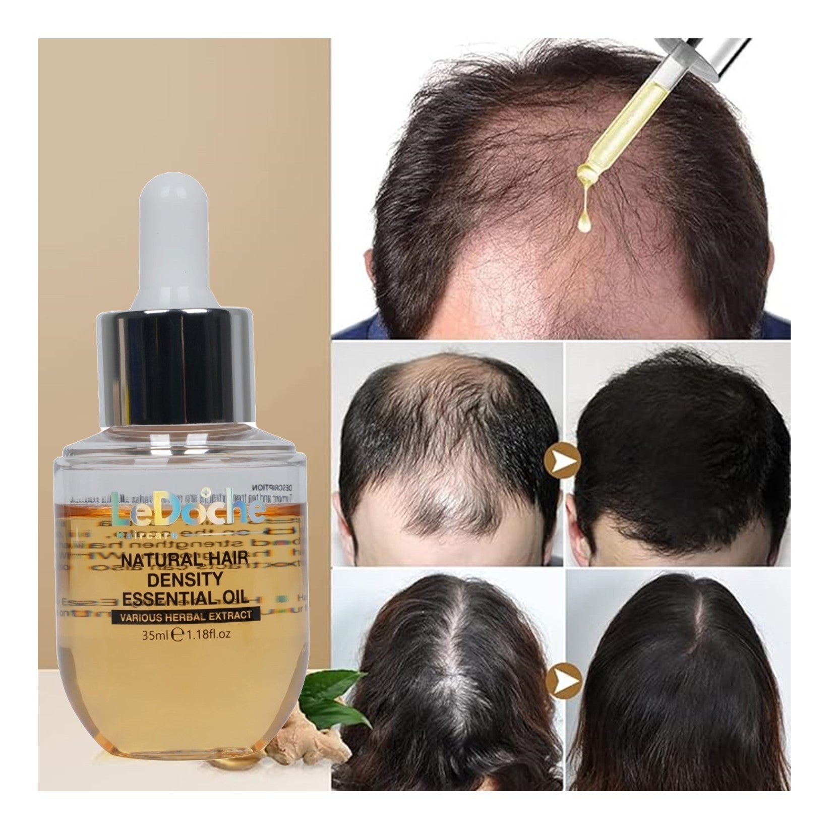 LeDoche Natural Hair Density Essential Oil