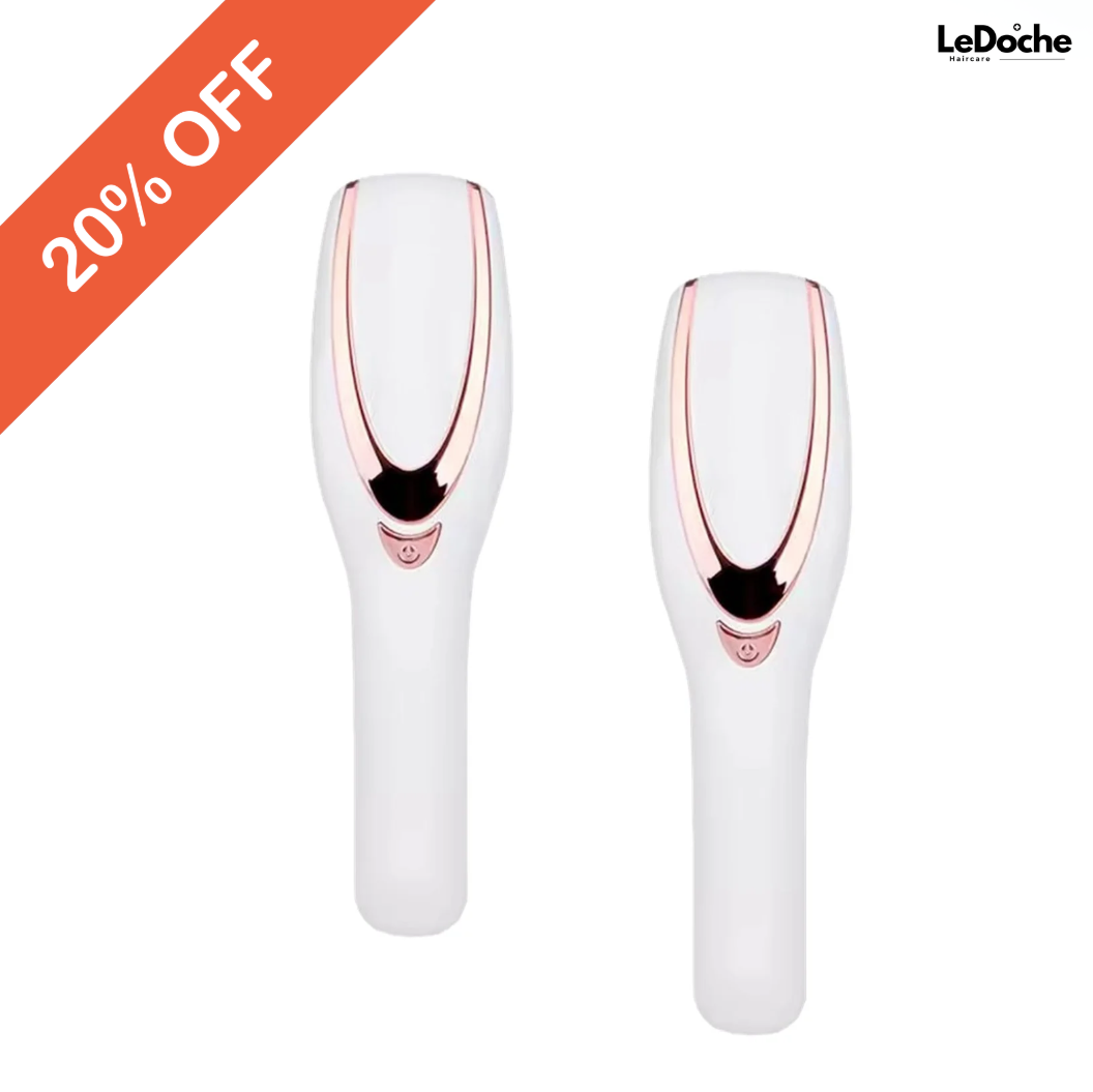 LeDoche Red/Blue Light Head Hair-Care Scalp Massager brush comb for hair growth